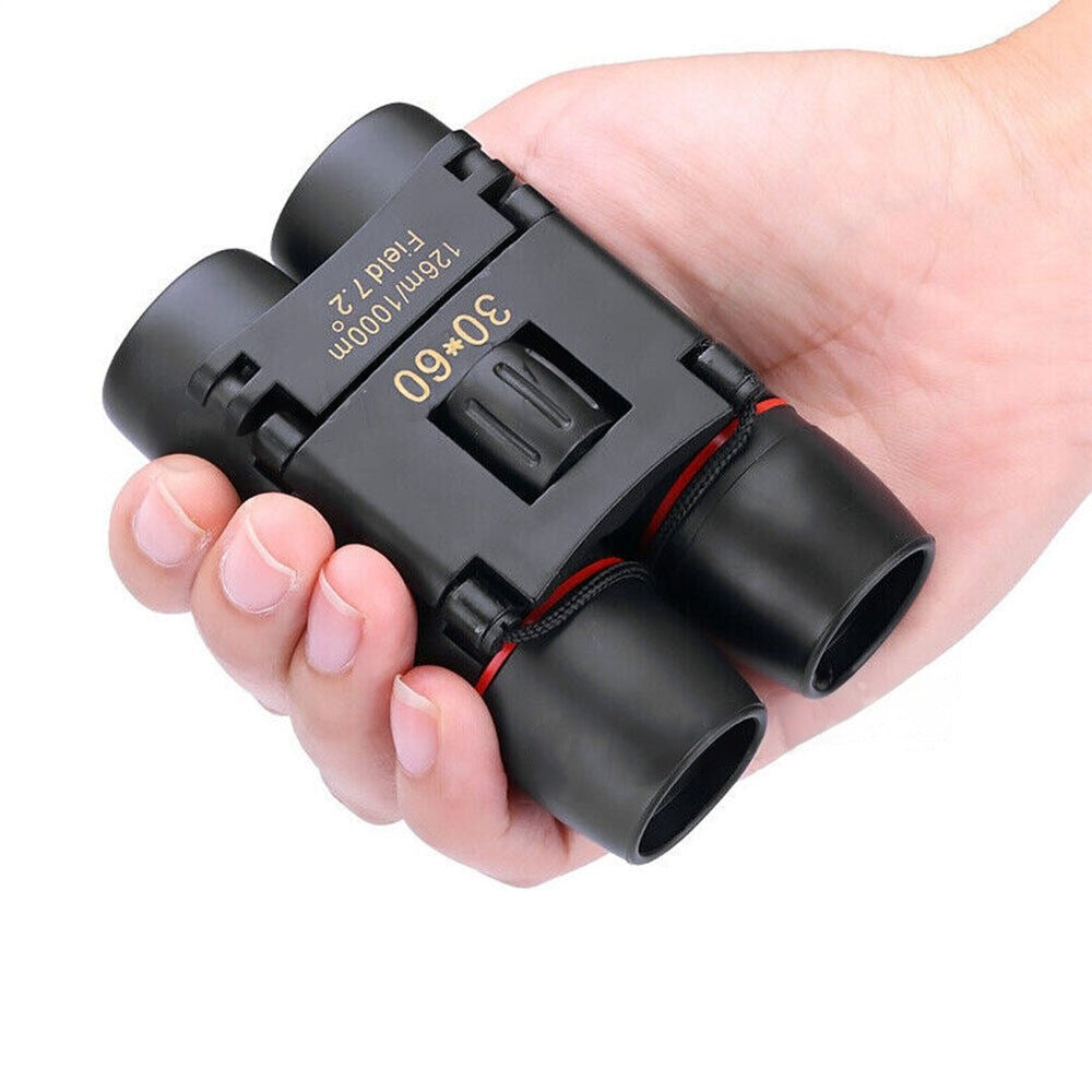 Mini Folding Travel Binoculars Telescope with Day Night Vision 30x60