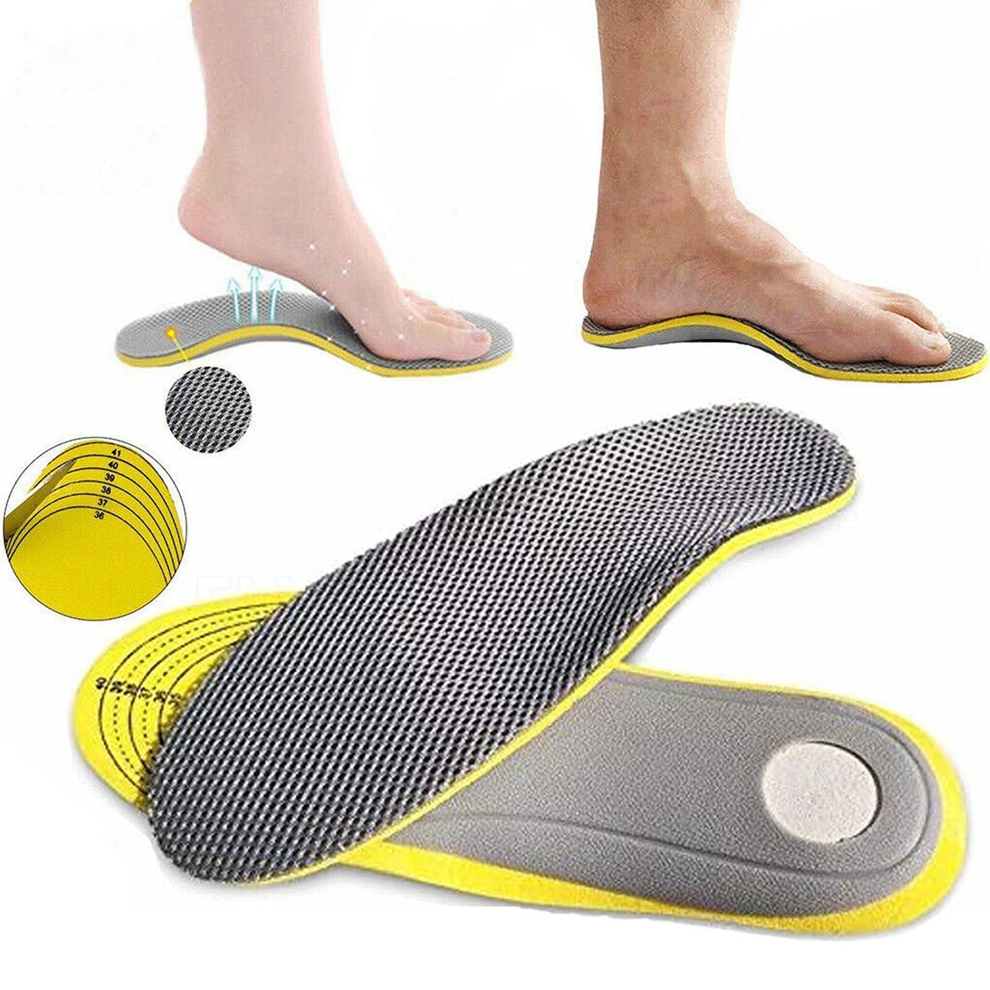 Orthotic Arch Support Insoles for Men and Women