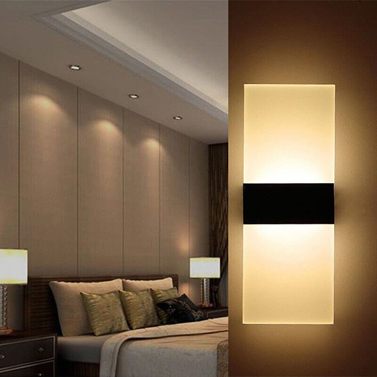 Decorative LED Wall Lights Up Down Cubes for Outdoor and Indoor