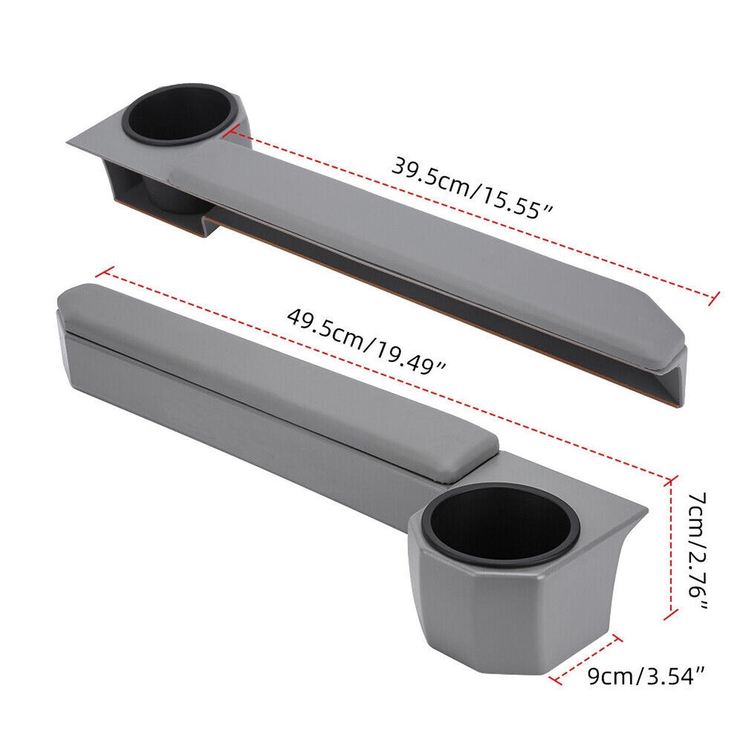 Door Armrest Cup Holder for Land Cruiser 70 Series Pair