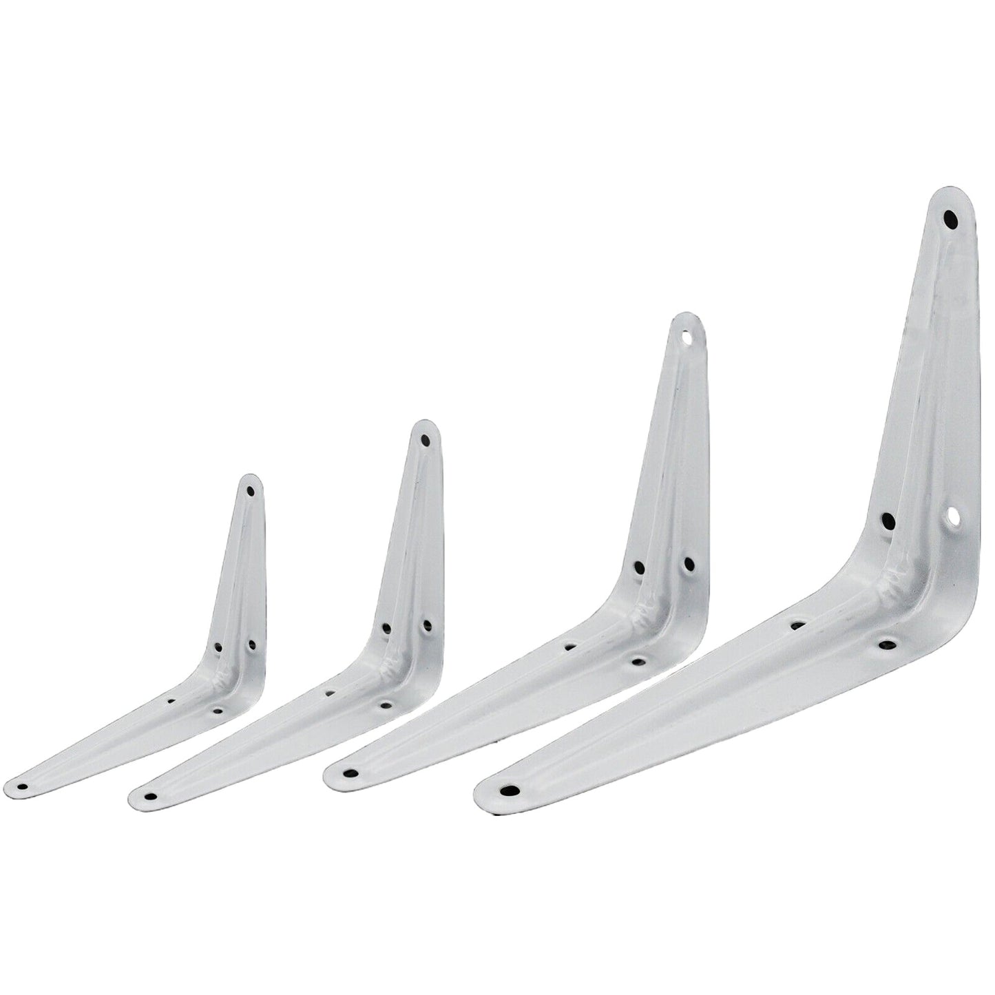150 x 200mm L Shape Right Angle Bracket Corner Brace Joint Wall Shelf Support