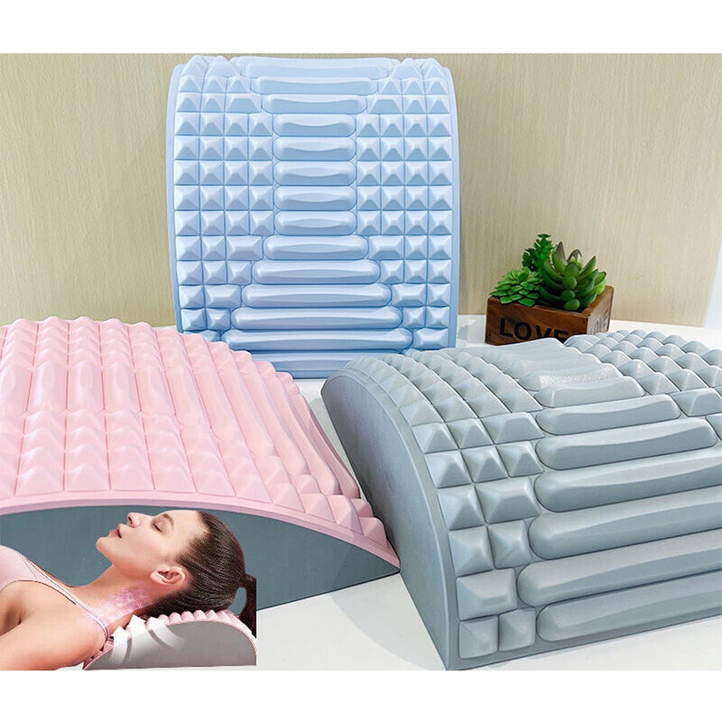 Back and Neck Stretcher for Lower Lumbar Cracker