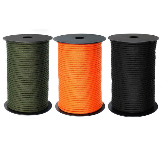 100m Paracord 550 Type III 9 Strand Core Rope
