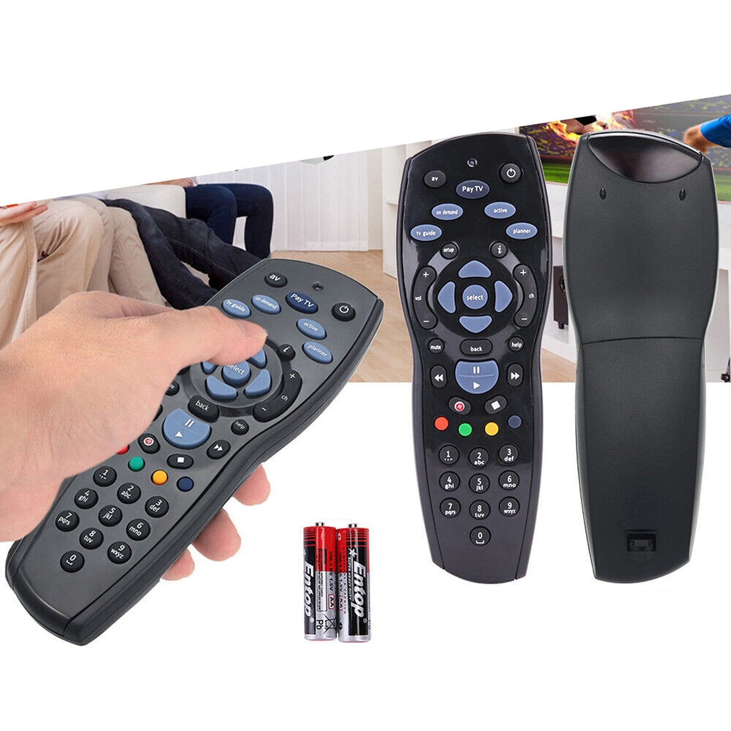Replacement Remote Control for FOXTEL HD Q IQ2 IQ3 IQ4 Series