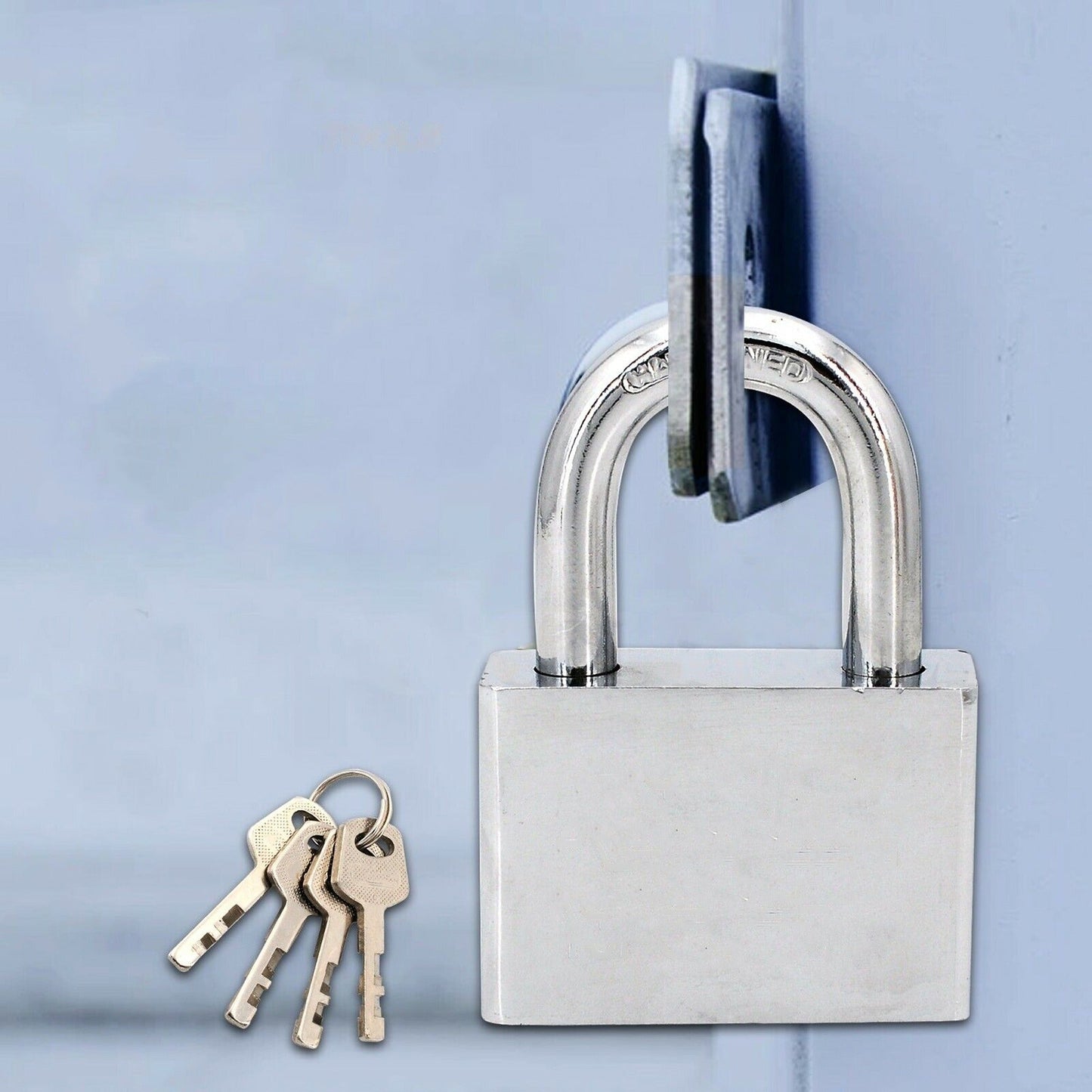 60mm High-Security Stainless Steel Ball Padlock for Heavy Duty Use