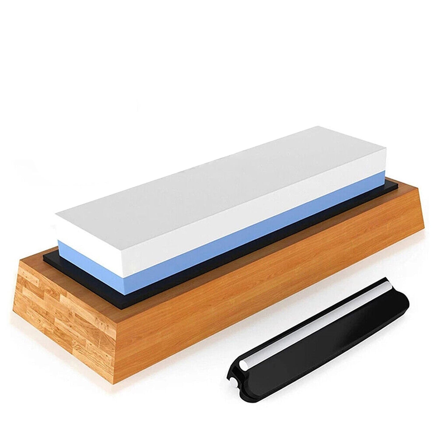 Dual Grit Knife Sharpening Stone Whetstone 1000/6000 Water Wet Sharpener