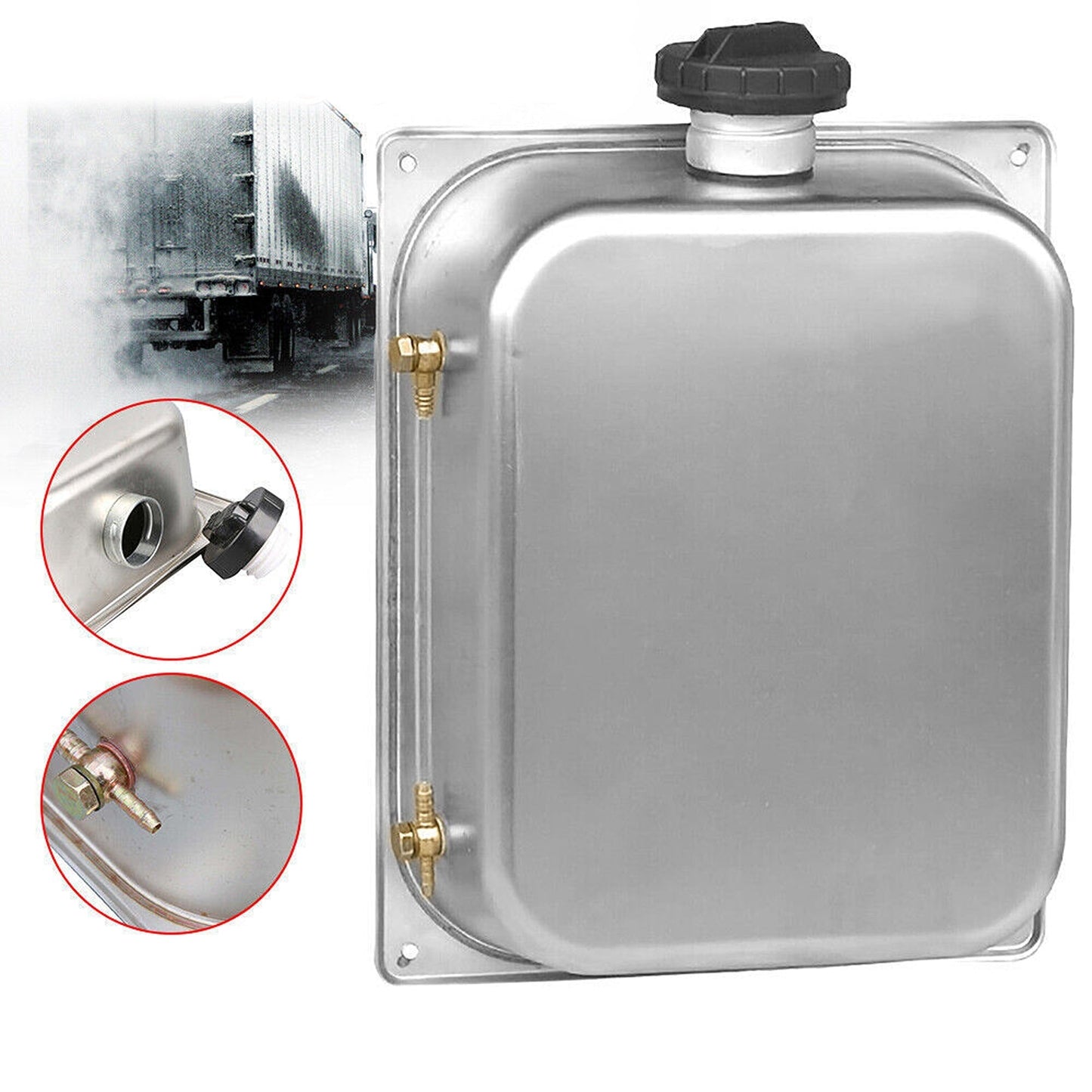 Stainless Steel 7L Fuel Tank for Webasto Eberspacher Heater