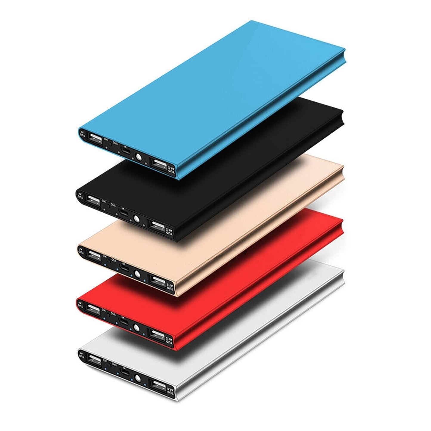 Dual USB Portable Mobile Phone Battery Charger External Power Bank
