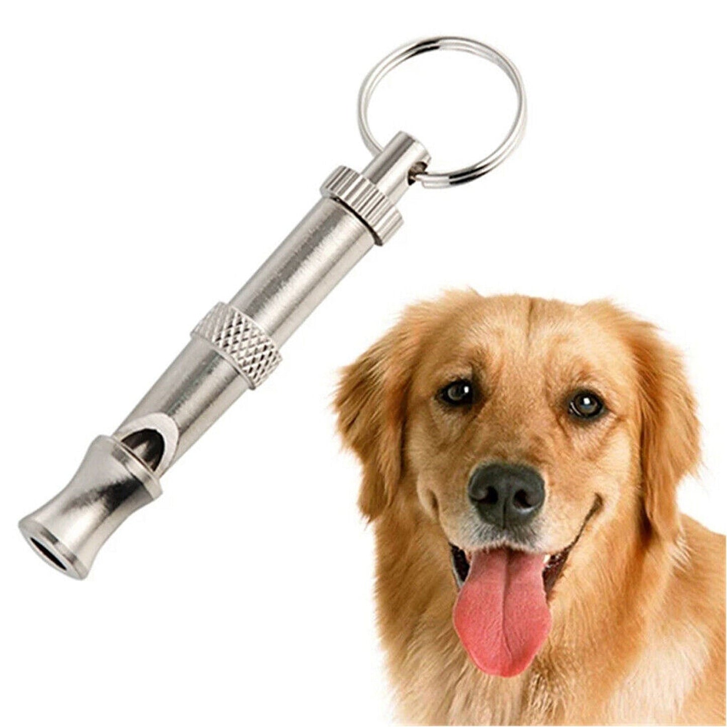 Adjustable Pitch Dog Training Whistle Pet Puppy Ultrasonic Obedience