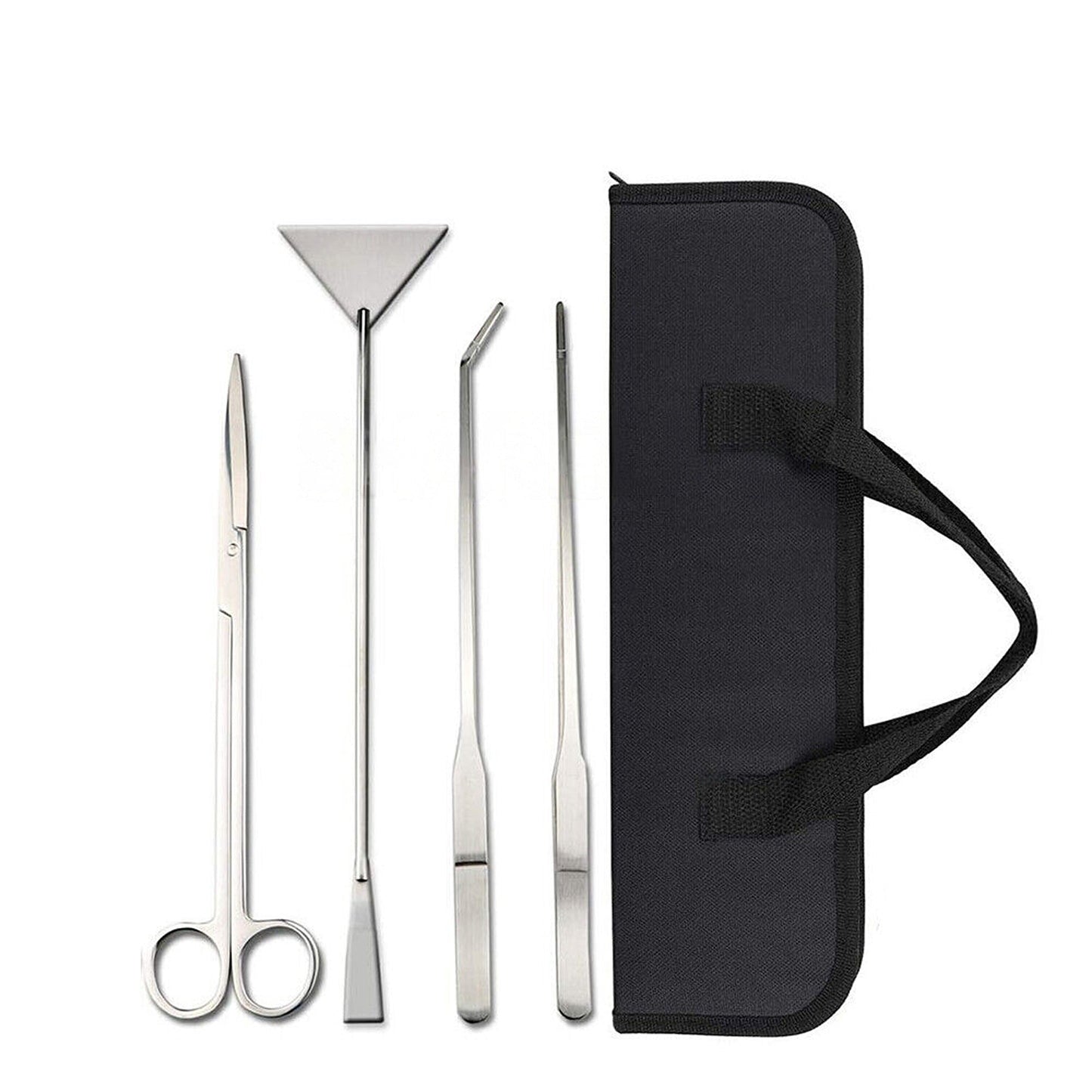 Aquarium Aquascaping Tool Kit Plant Tweezers Scissors Spatula Set