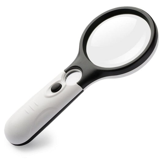 Magnifying Glass Handheld LED Illuminated 45X High Power