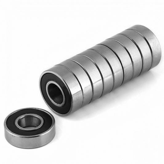 10pcs 608RS Sealed Ball Bearings for Skateboard Roller Scooters