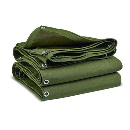 Canvas Tarpaulin Heavy Duty Waterproof Sunshade