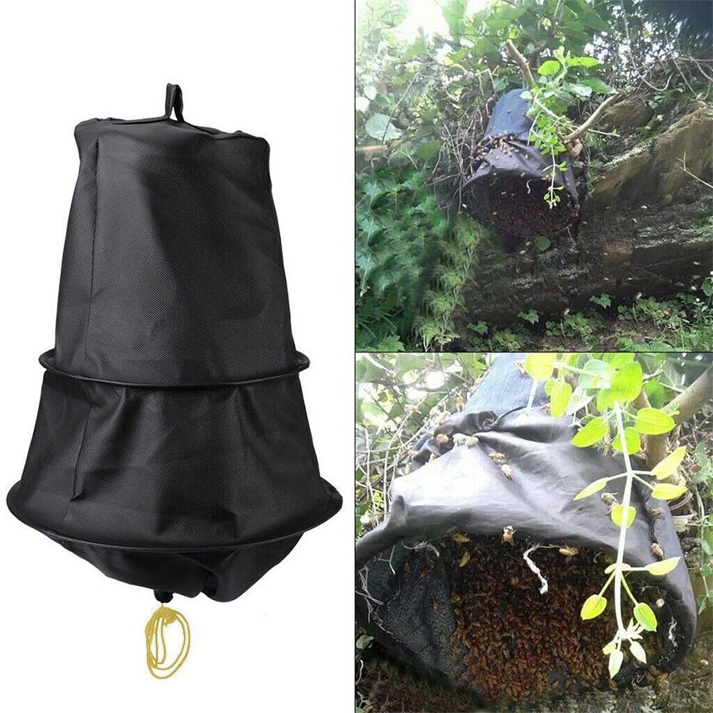 Black Bee Swarm Trap Beekeeper Tool for Catching Bee Swarms