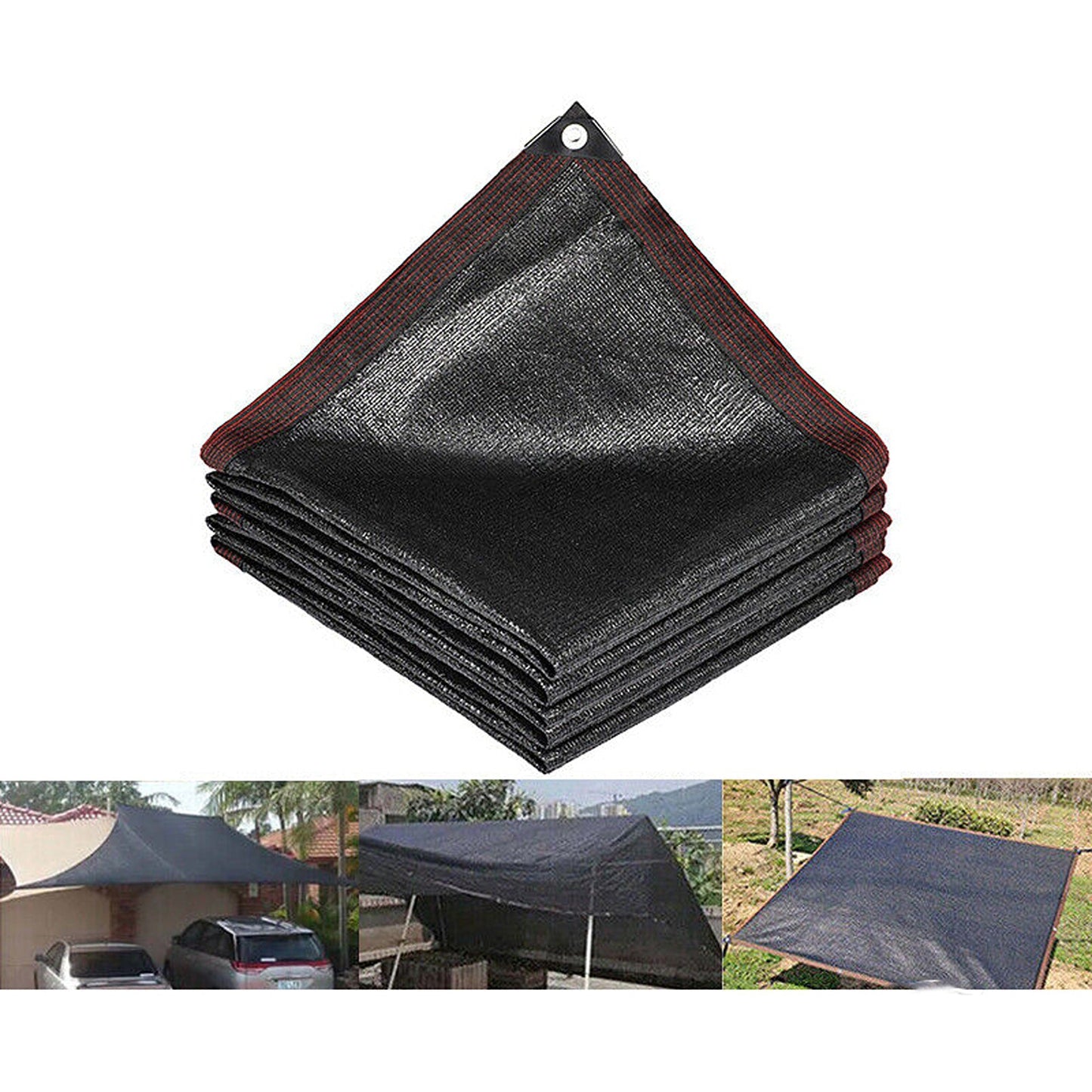 Garden Sunshade Net with Anti-UV Protection for Outdoor Use