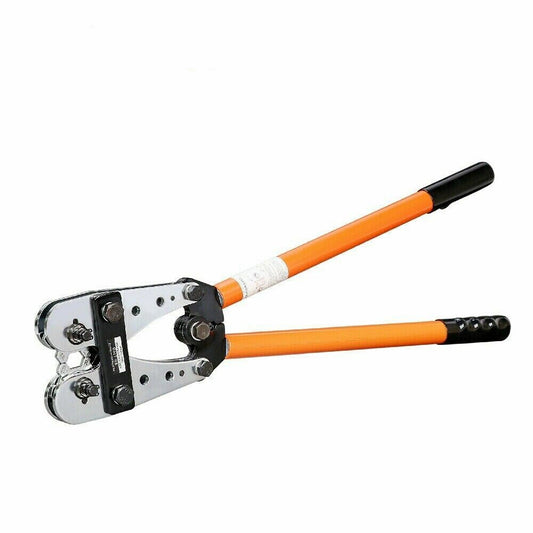 Heavy Duty Wire Cable Crimper Manual Crimping Hand Tool for Battery Lugs