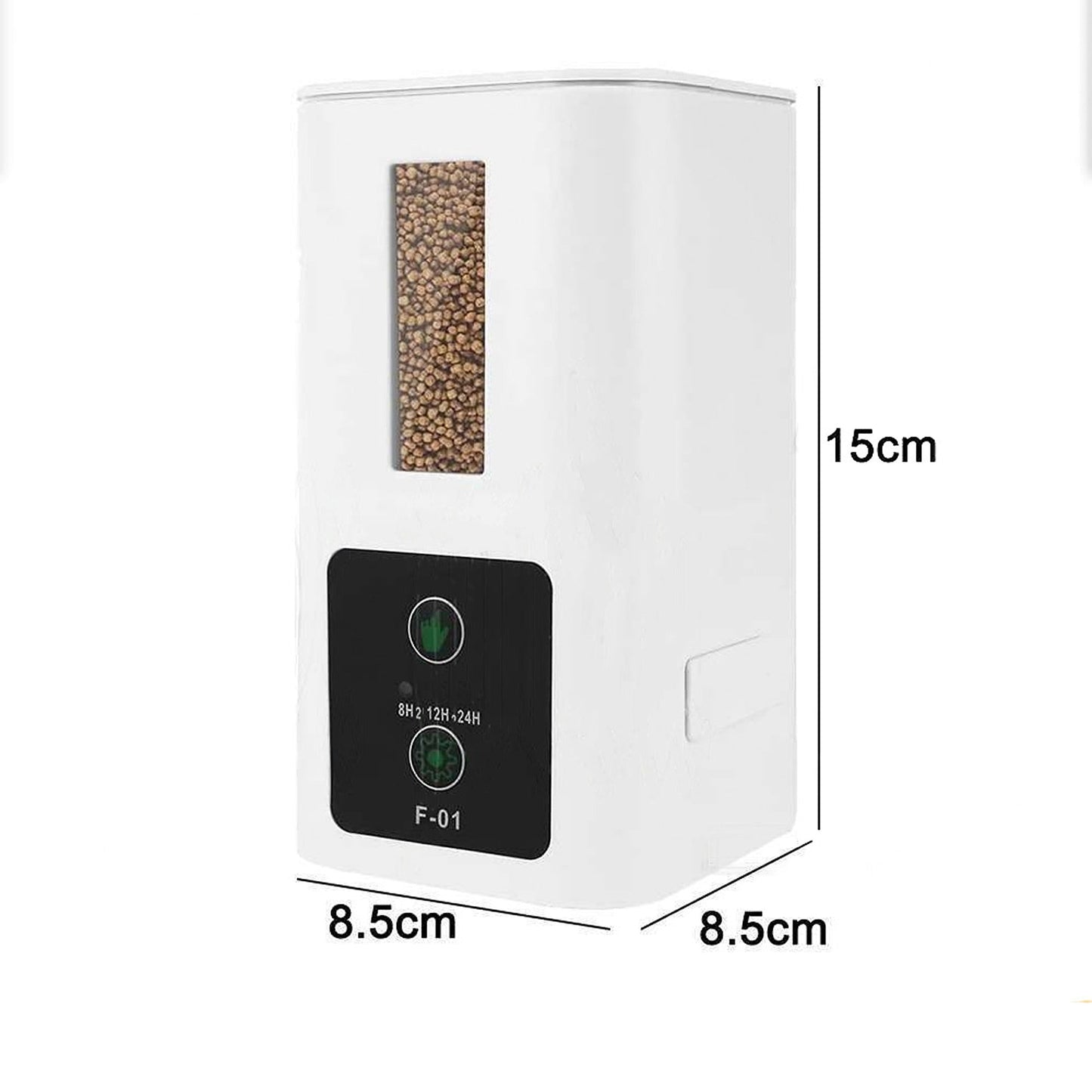 Intelligent Automatic Fish Feeder with Timer for Aquarium Feeding