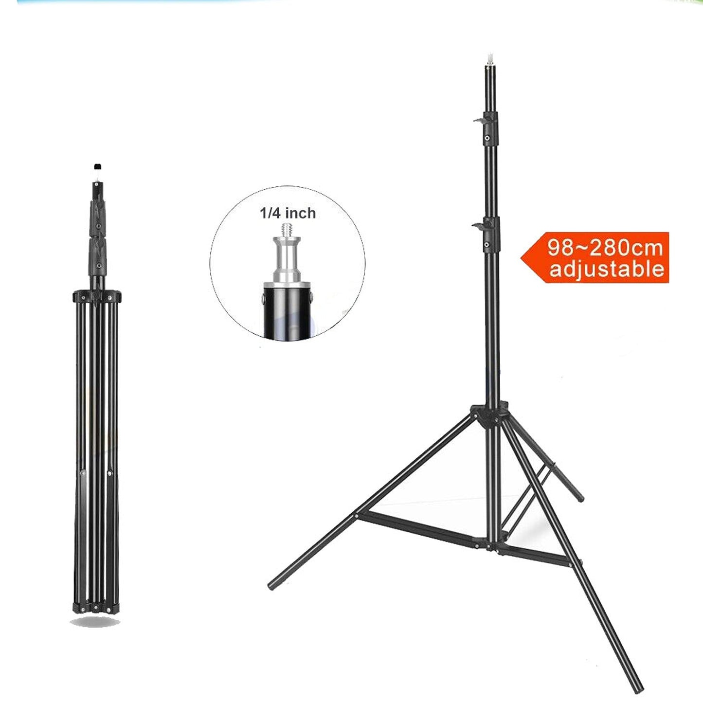 2.8m Professional Light Stand for Studio Lighting Photo and Video