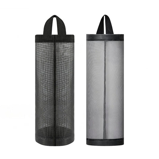 2pcs Hanging Mesh Storage for Carrier Bags Garbage Bag Dispenser
