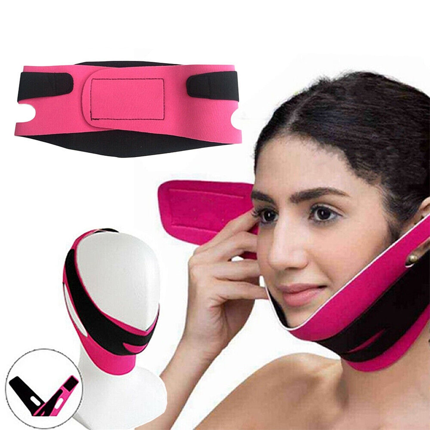 V-Line Face Slimming Strap Lift Up Chin Anti-Aging Mask Belt
