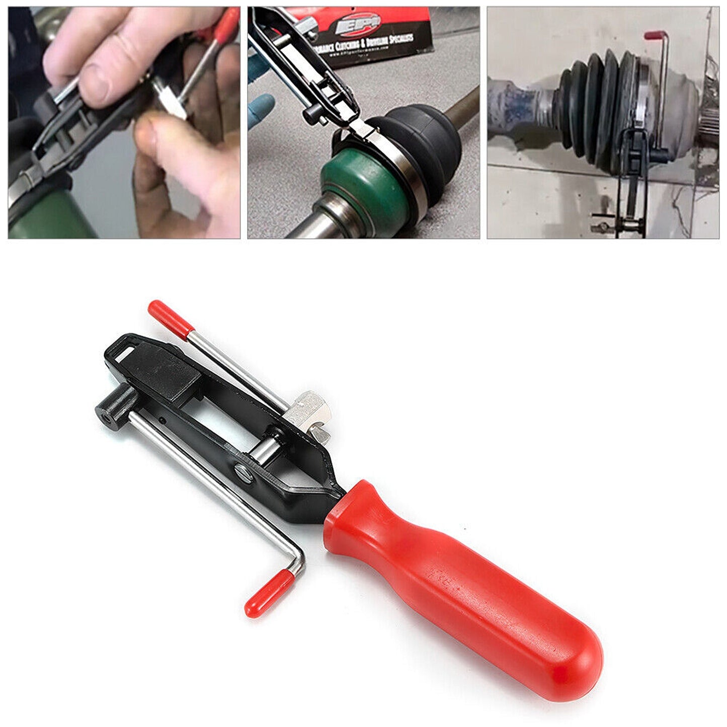 CV Joint Boot Clamp Pliers Car Banding Tool Kit with Ear Type Installation