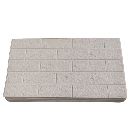 Self-Adhesive 3D Brick Wallpaper Panels for Wall Decoration