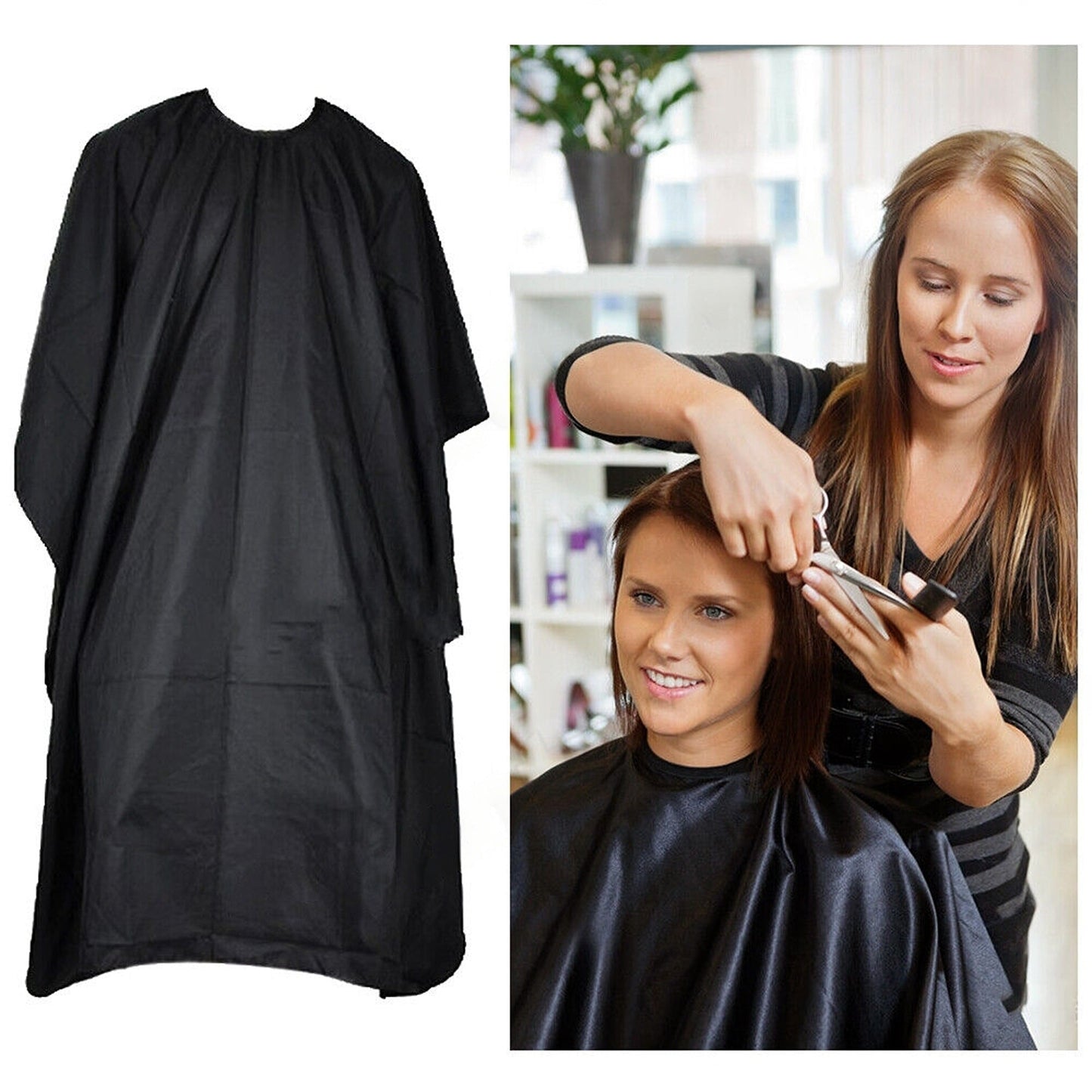 Haircut Cape for Salon Use Large Barber Hairdressing Apron