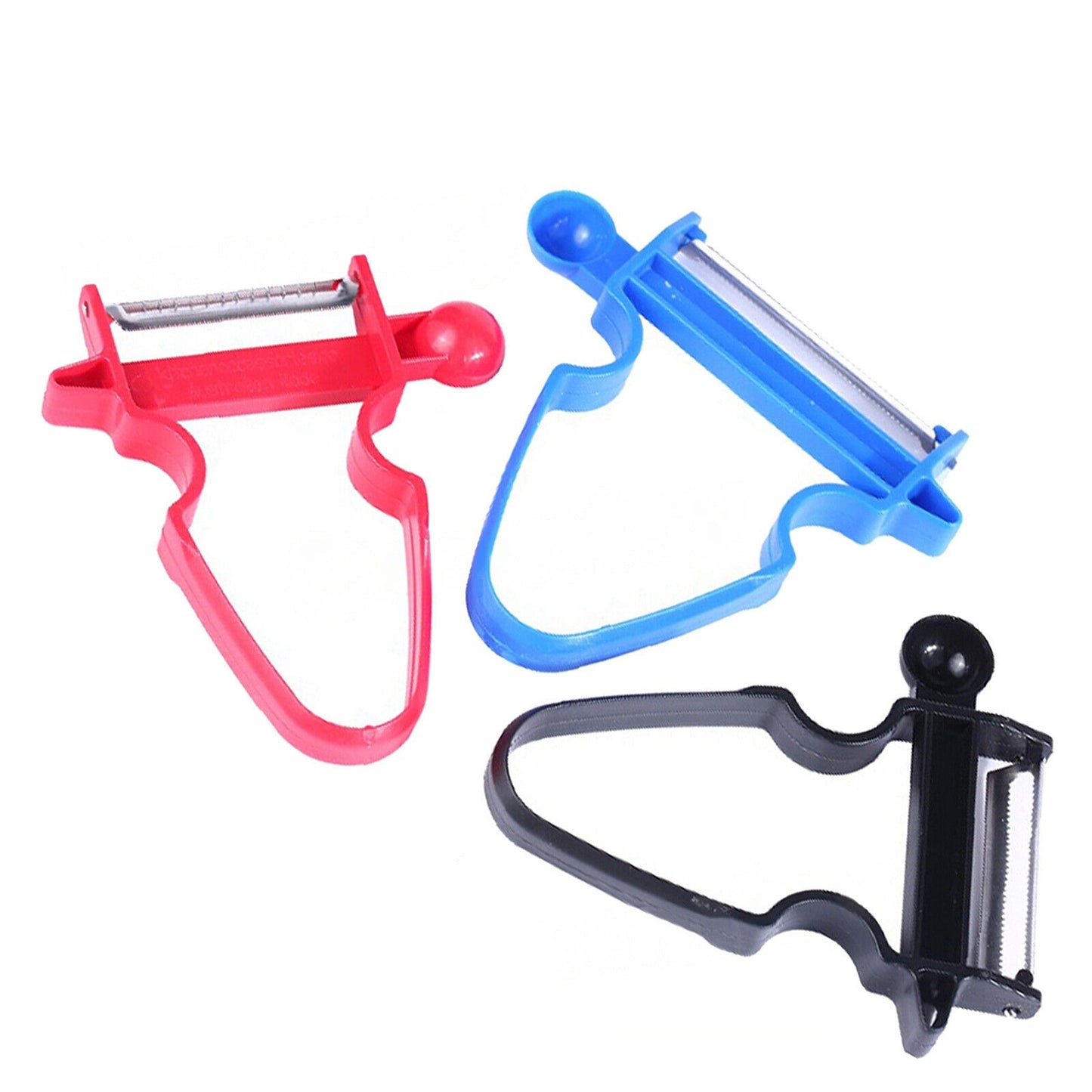 3pcs Original Magic Trio Peeler Set Vegetable Cutter Shredder Slicer