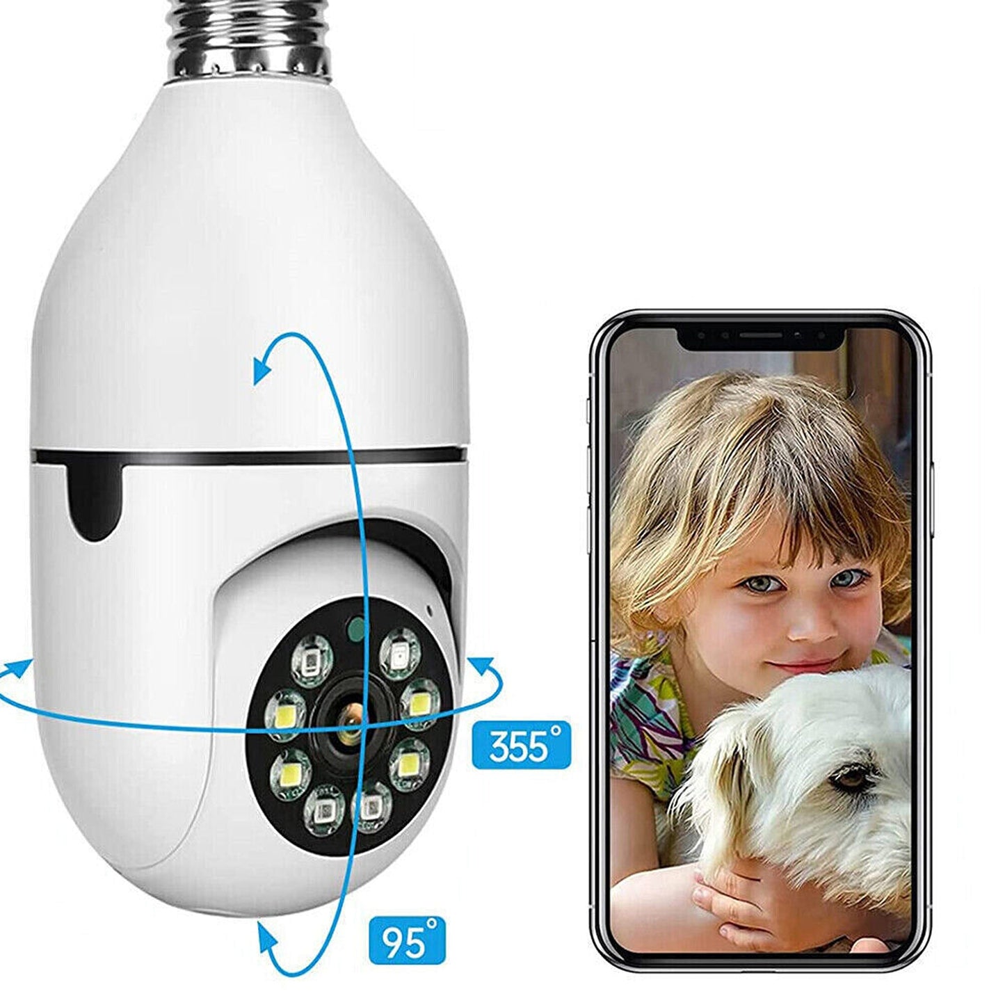 HD PTZ Outdoor Wireless CCTV WIFI IP Smart Home Security Camera