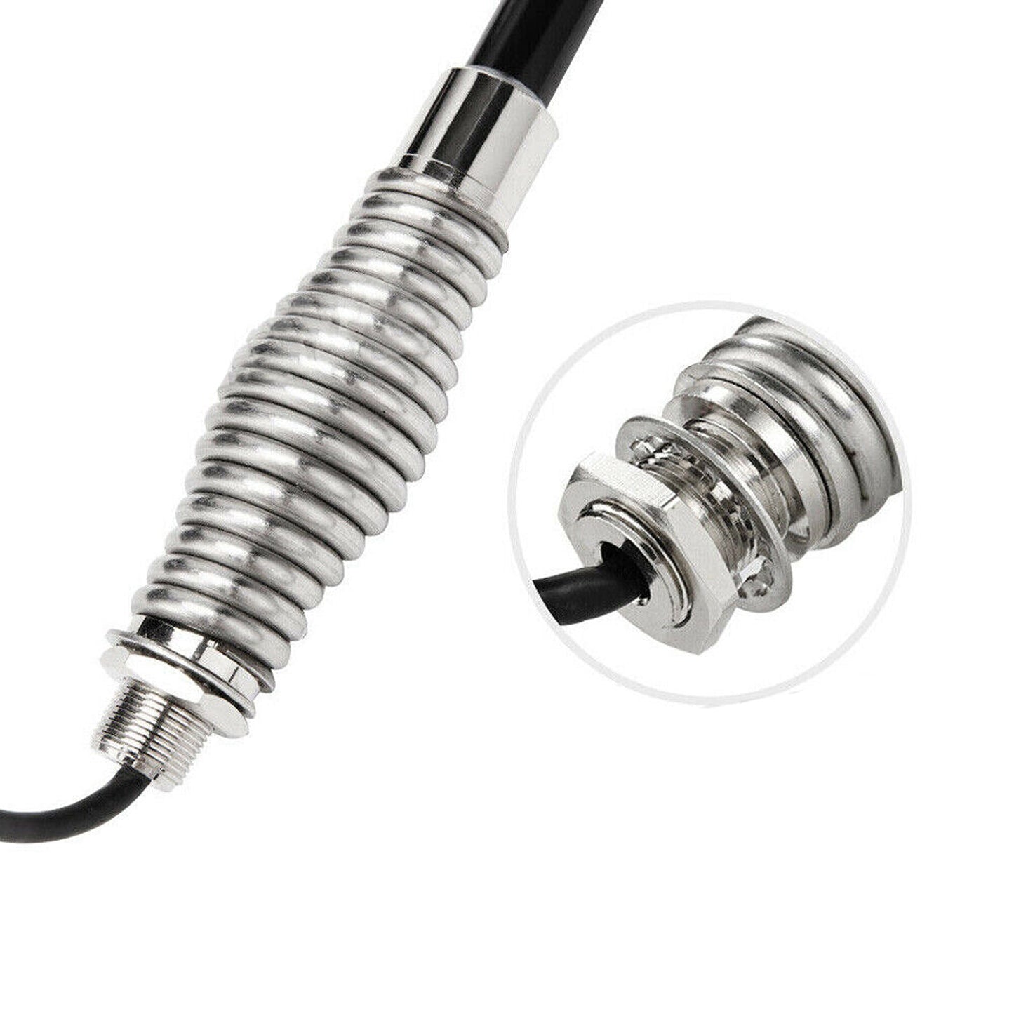 Black For Gme Uniden Oricom UHF Antenna 5DB Fibreglass CB