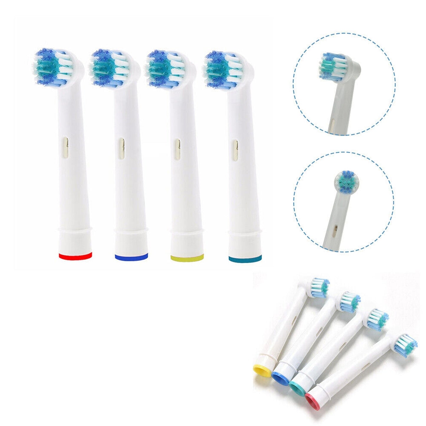 20pcs Toothbrush Heads Compatible Replacement Deep Clean Brushes