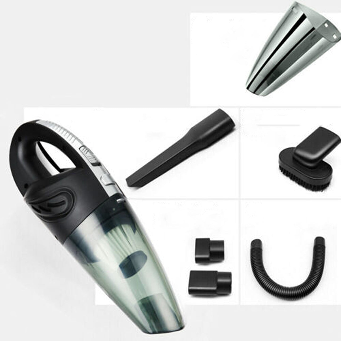 Wireless Handheld Car Vacuum Cleaner Rechargeable Wet Dry Home Auto