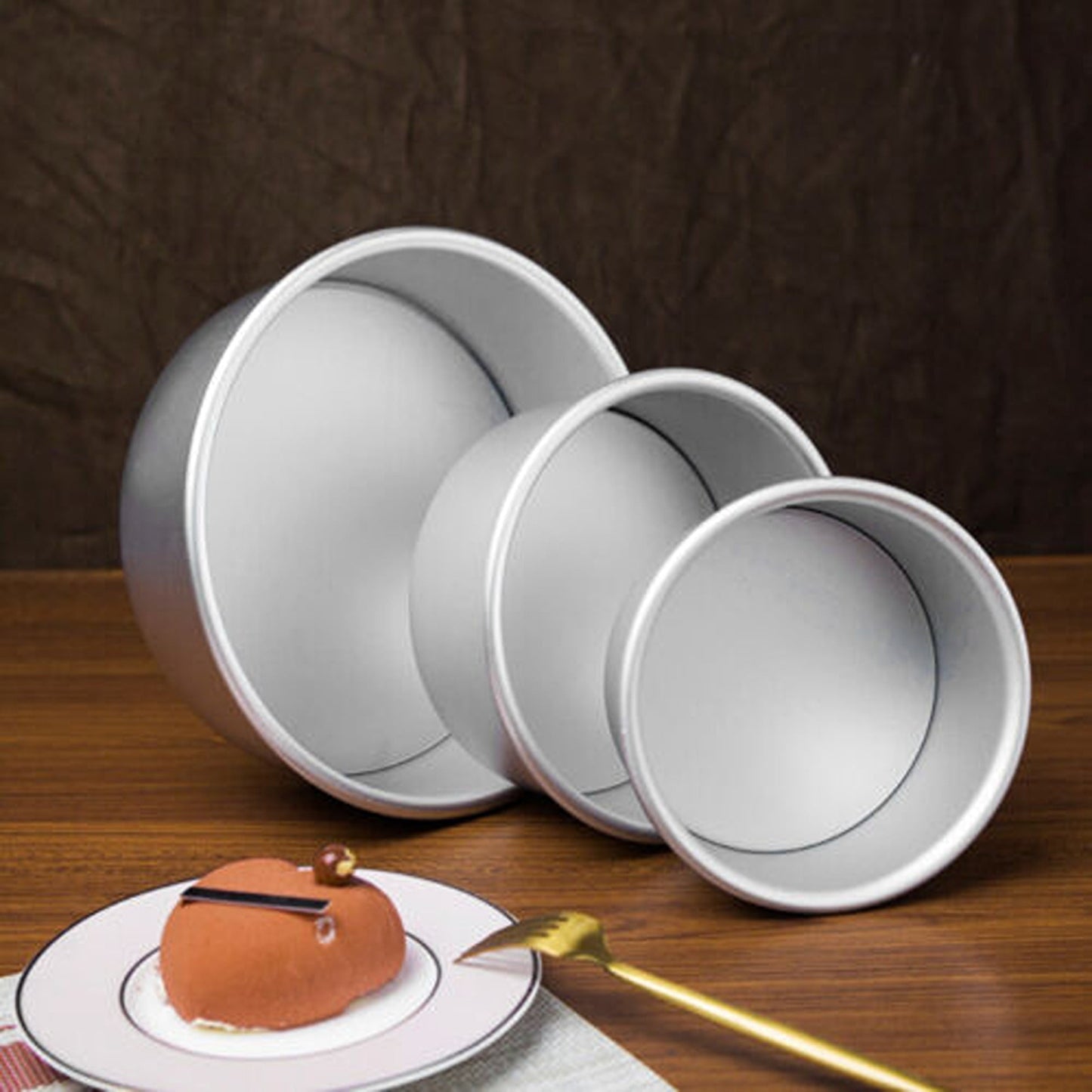 DIY Round Cake Mold Inch Reusable Pastry Tin Baking Pan