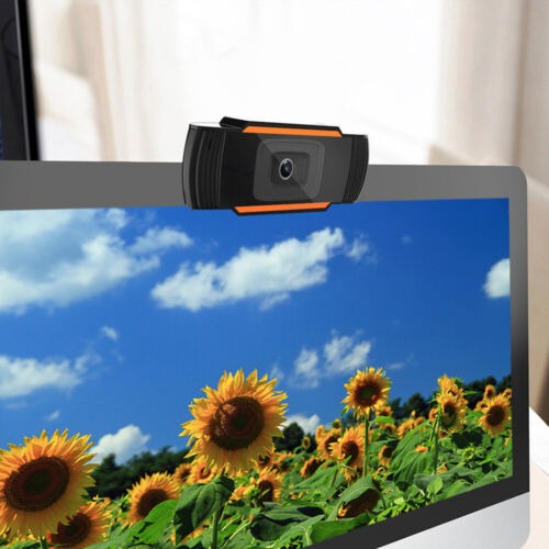 Auto-Focus USB Webcam with Microphone for PCs