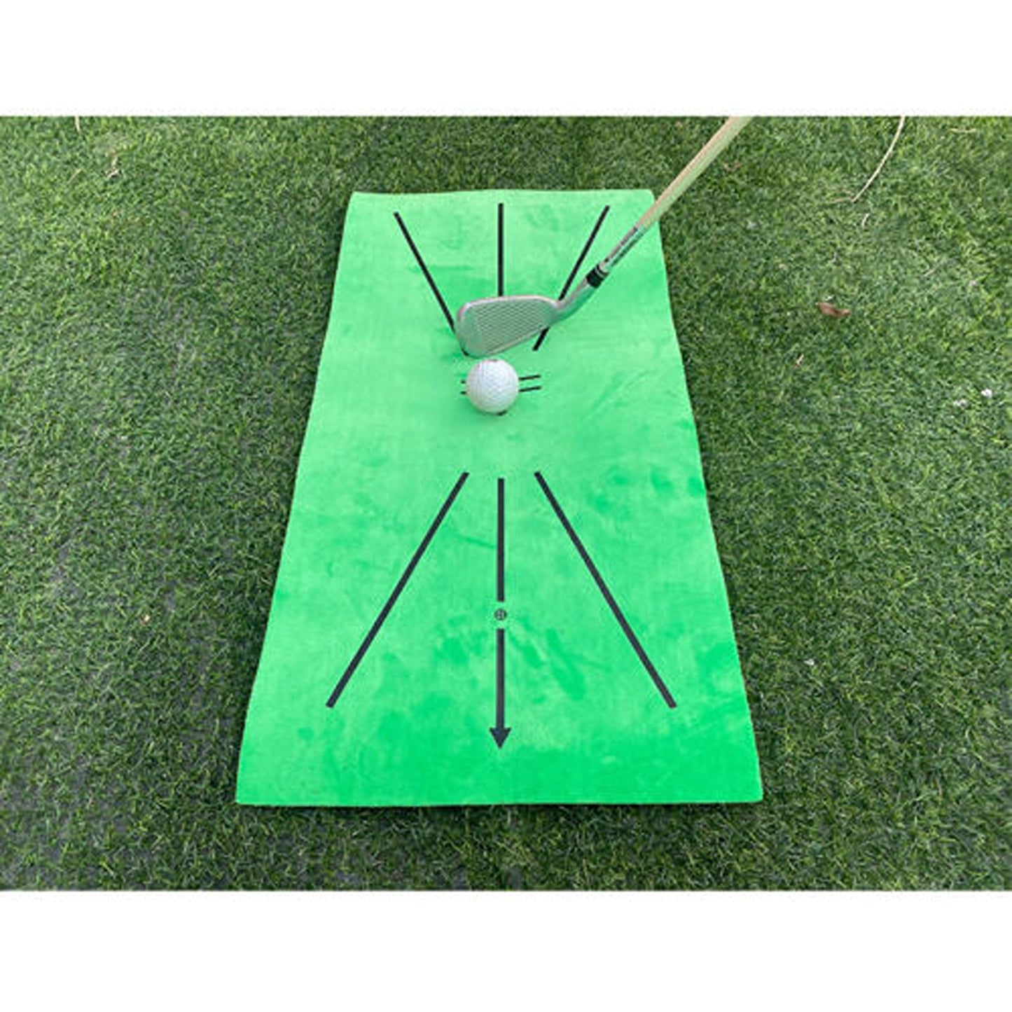 1 Set Golf Training Mat Set for Swing Detection Practice