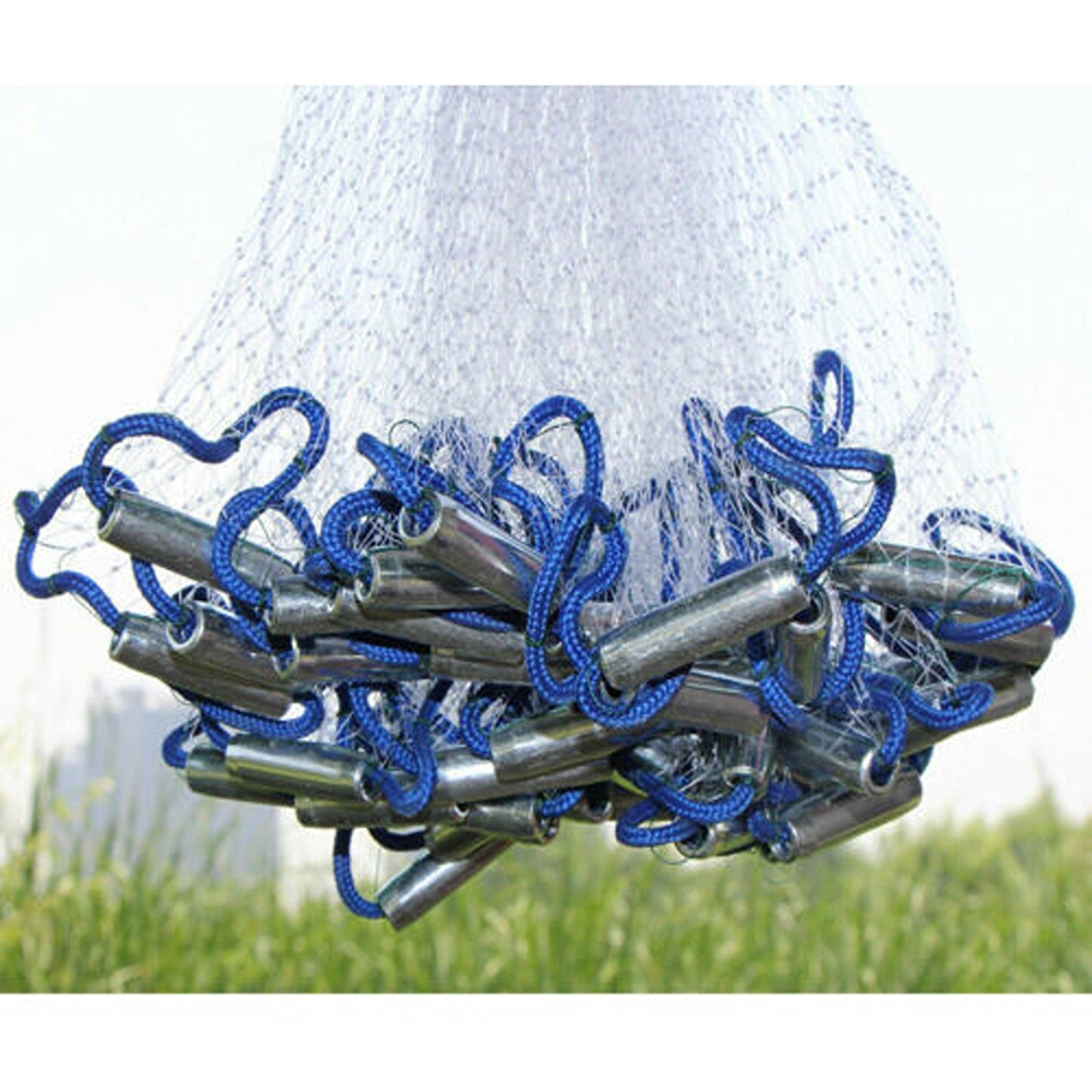 Strong Mesh Fishing Cast Net with Easy Throw Design