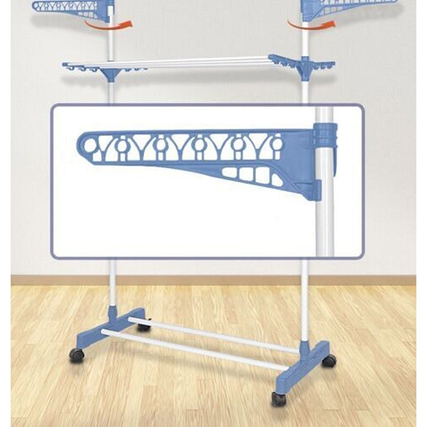 Portable Heavy-Duty Clothes Dryer Foldable Airer Laundry Drying Rack