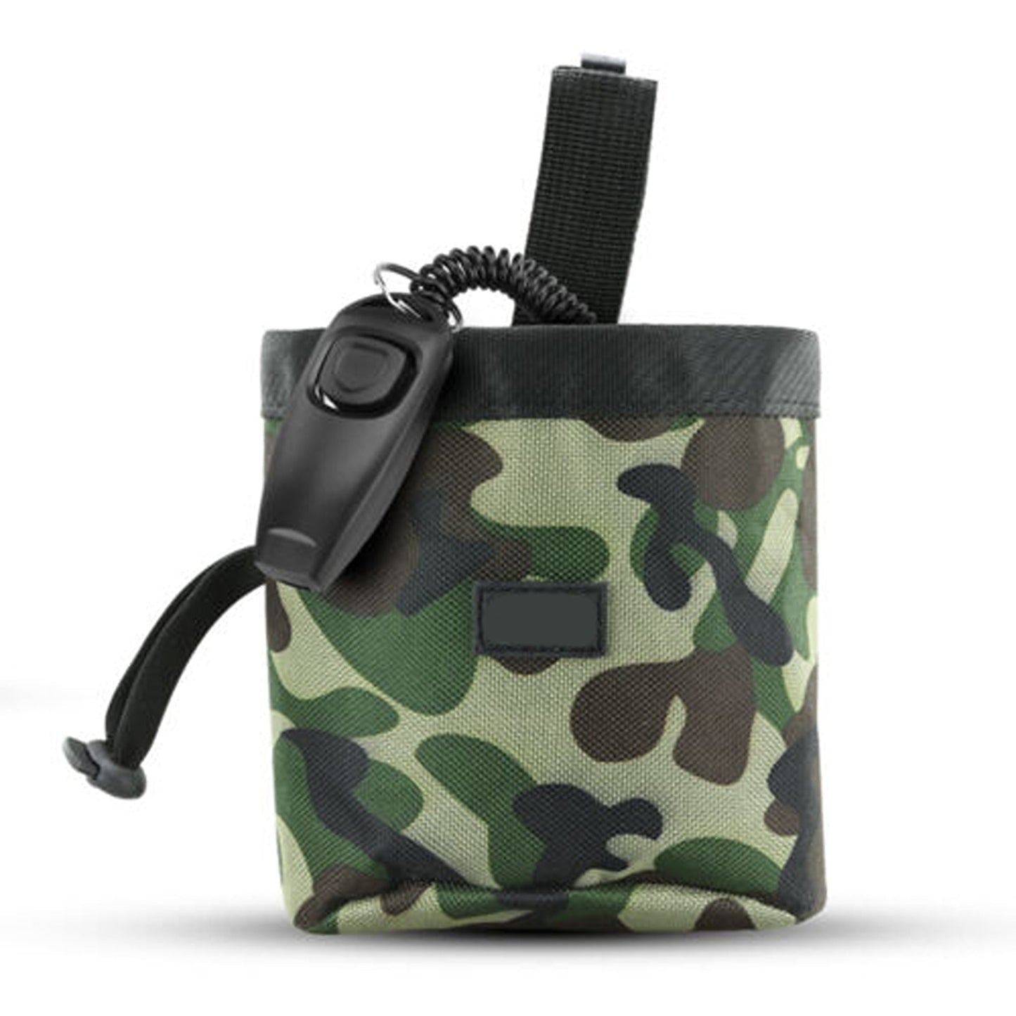 Hands-Free Dog Training Pouch Pet Food Waist Belt Bag with Drawstring