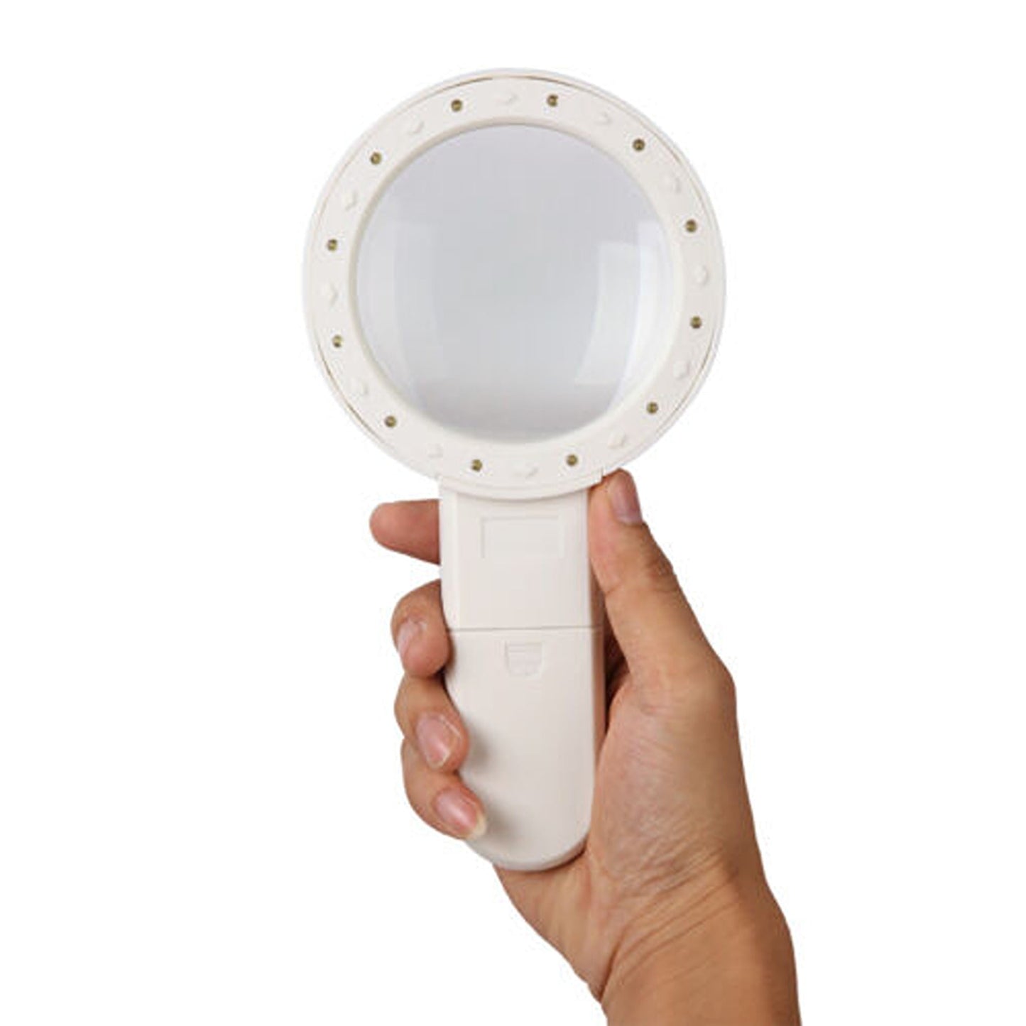 High Power LED Handheld Magnifying Glass with Light