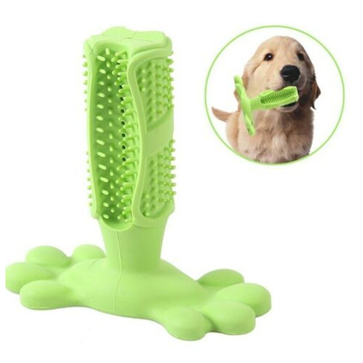 Chewable Dog Toothbrush Molars Brush for Pet Dental Health