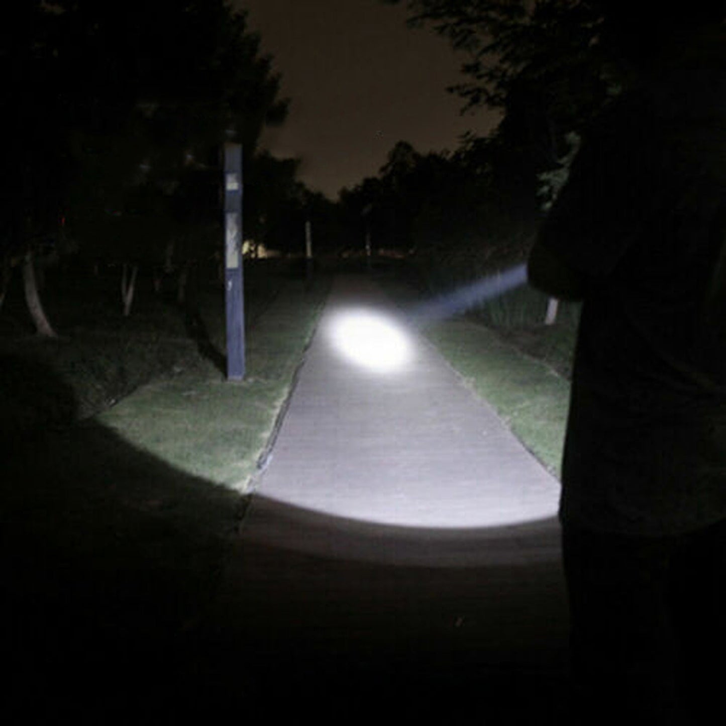 Rechargeable LED Work Torch Powerful Searchlight USB