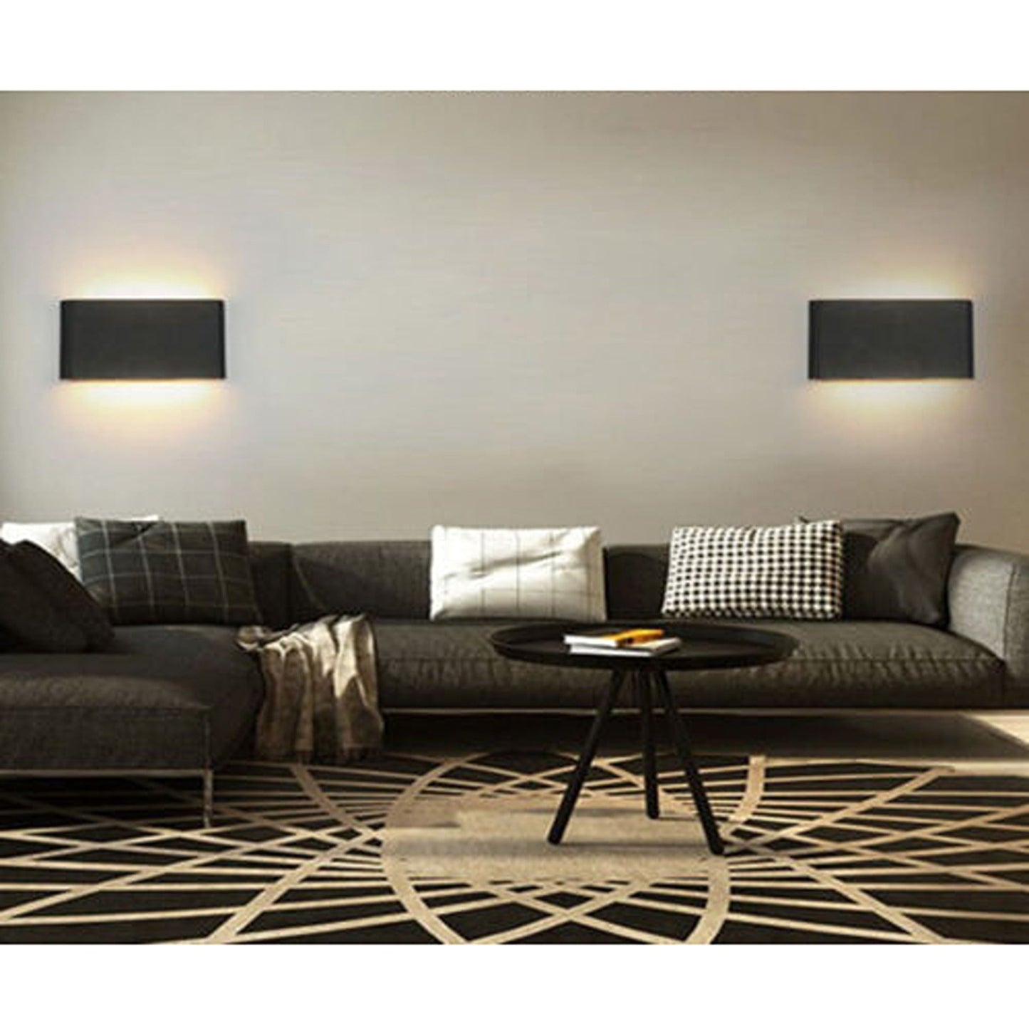 Modern Exterior LED Wall Light Waterproof Up Down Outdoor Lamp