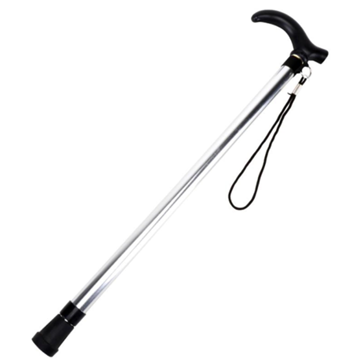 Lightweight Adjustable Metal Walking Stick Compact Travel Cane