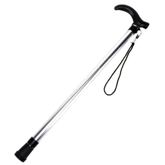 Lightweight Adjustable Metal Walking Stick Compact Travel Cane