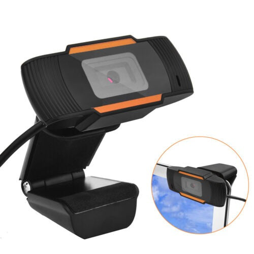 Auto-Focus USB Webcam with Microphone for PCs