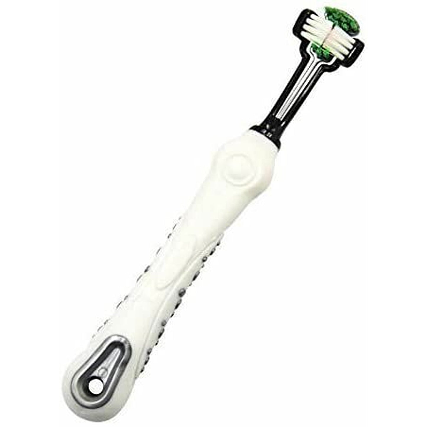 Pet Dental Care Three-Sided Dog Toothbrush for Tartar Reduction