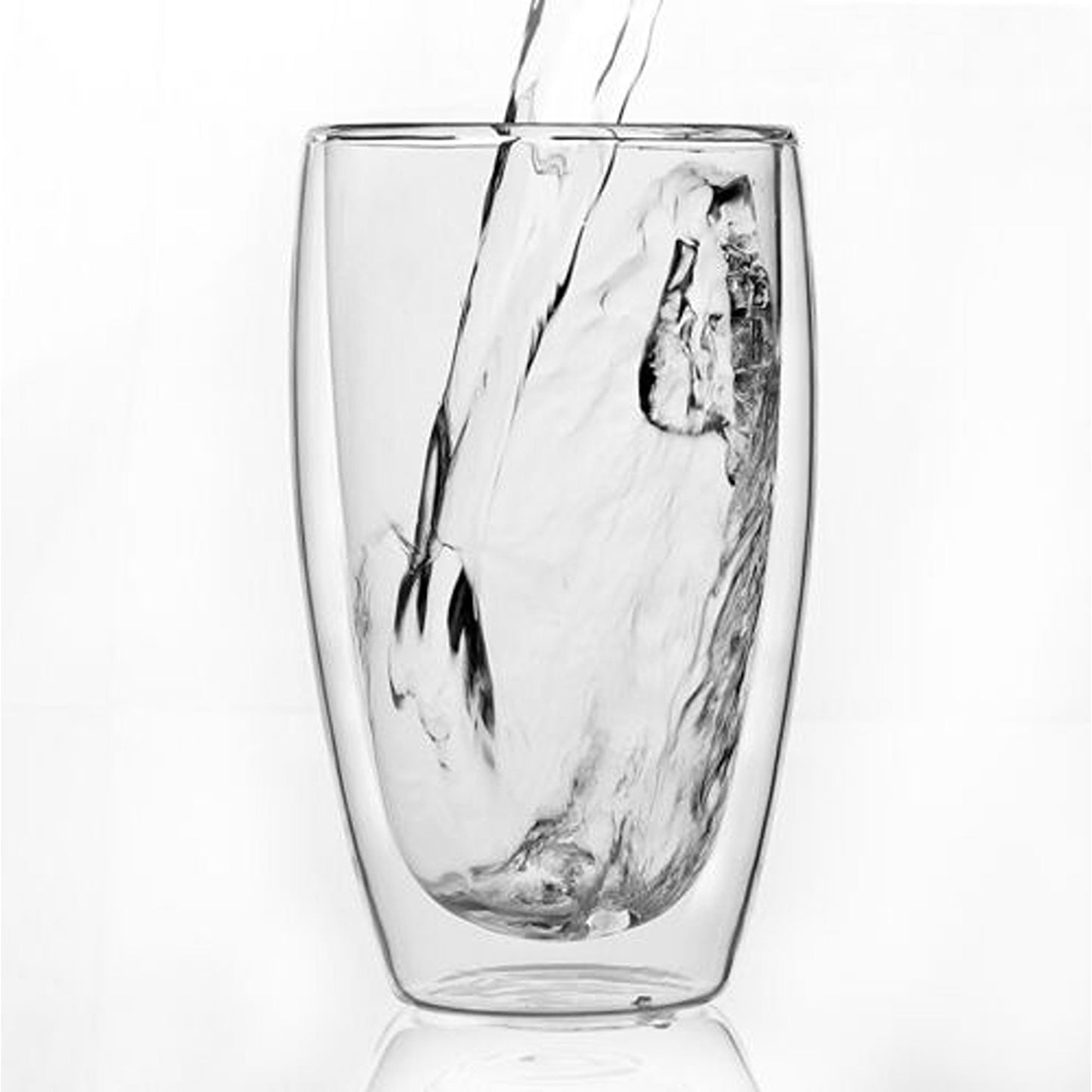 250ml Insulated Double Wall Glass Mugs for Coffee Tea and Beverages