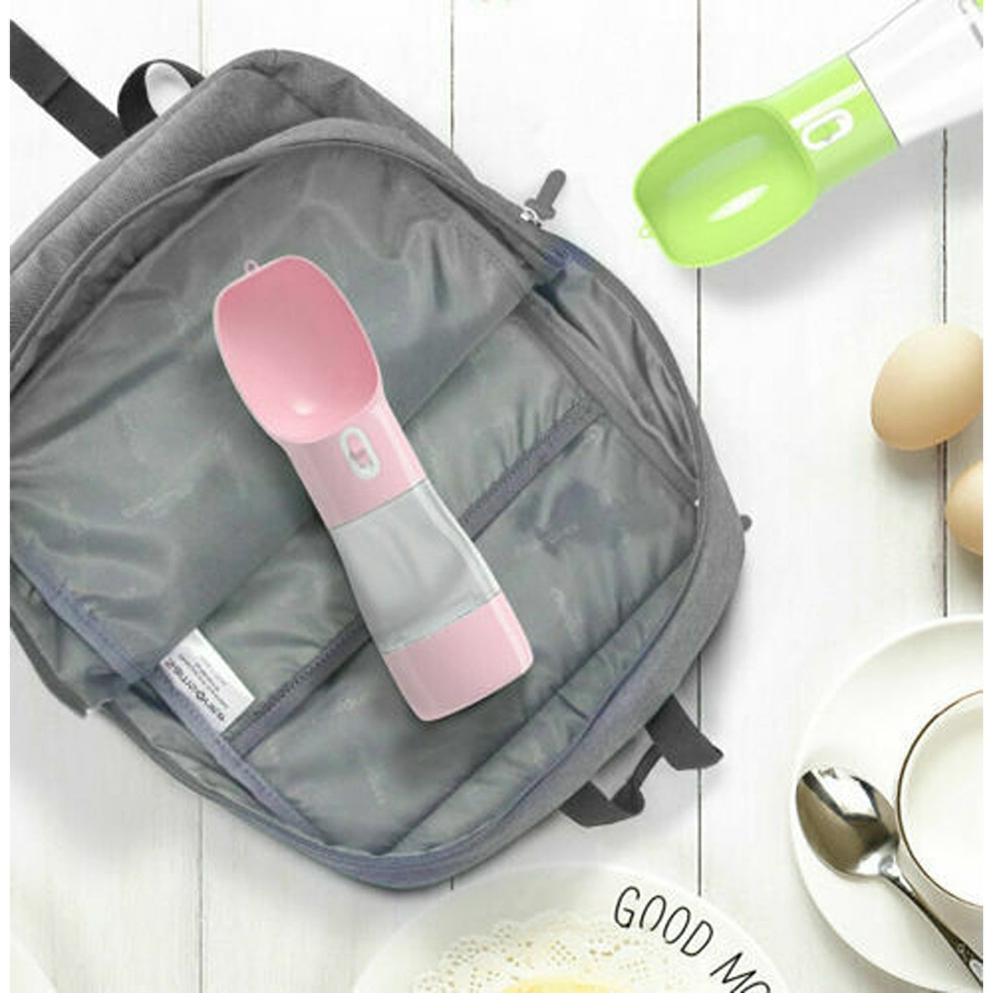 2-in-1 Portable Pet Water Bottle and Cup Dog Cat Drinking Feeder for Travel
