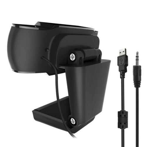 Auto-Focus USB Webcam with Microphone for PCs