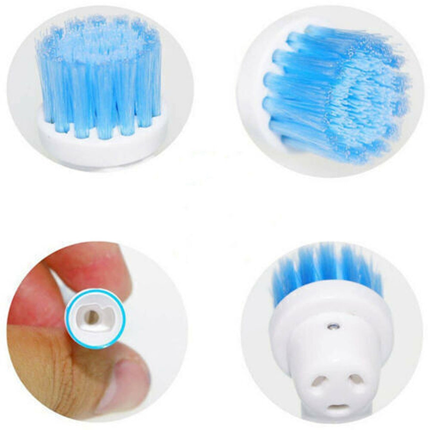 20pcs Toothbrush Heads Compatible Replacement Deep Clean Brushes